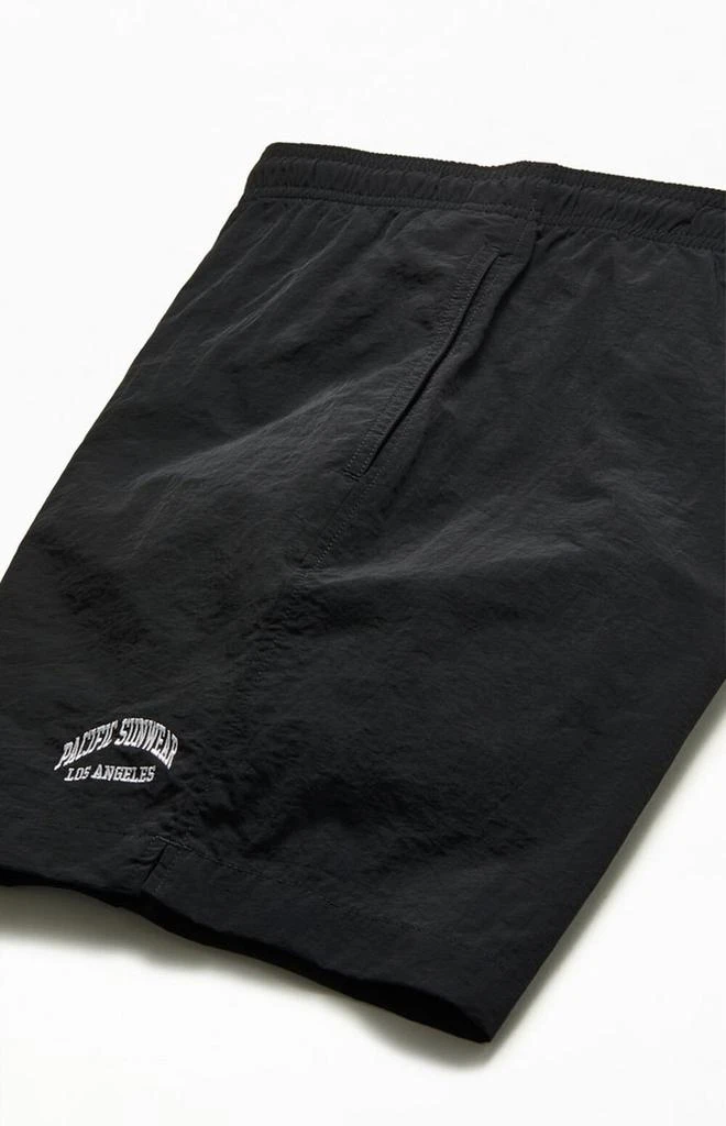 PacSun Nylon Collegiate 6.5" Swim Trunks 4