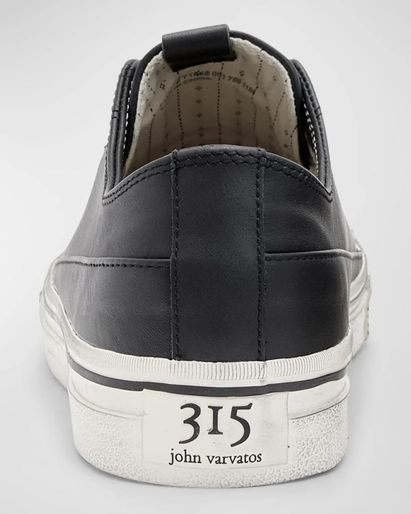 John Varvatos Men's Vulc Laceless Low Top Leather Shoes 3