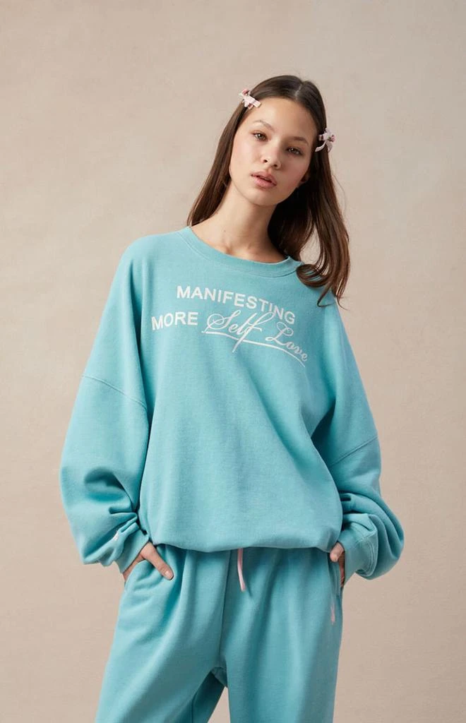 Playboy By PacSun Self Love Crew Neck Sweatshirt 1