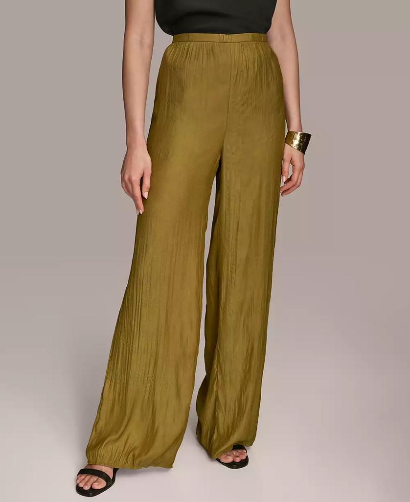 Donna Karan Women's Textured Wide-Leg Pants