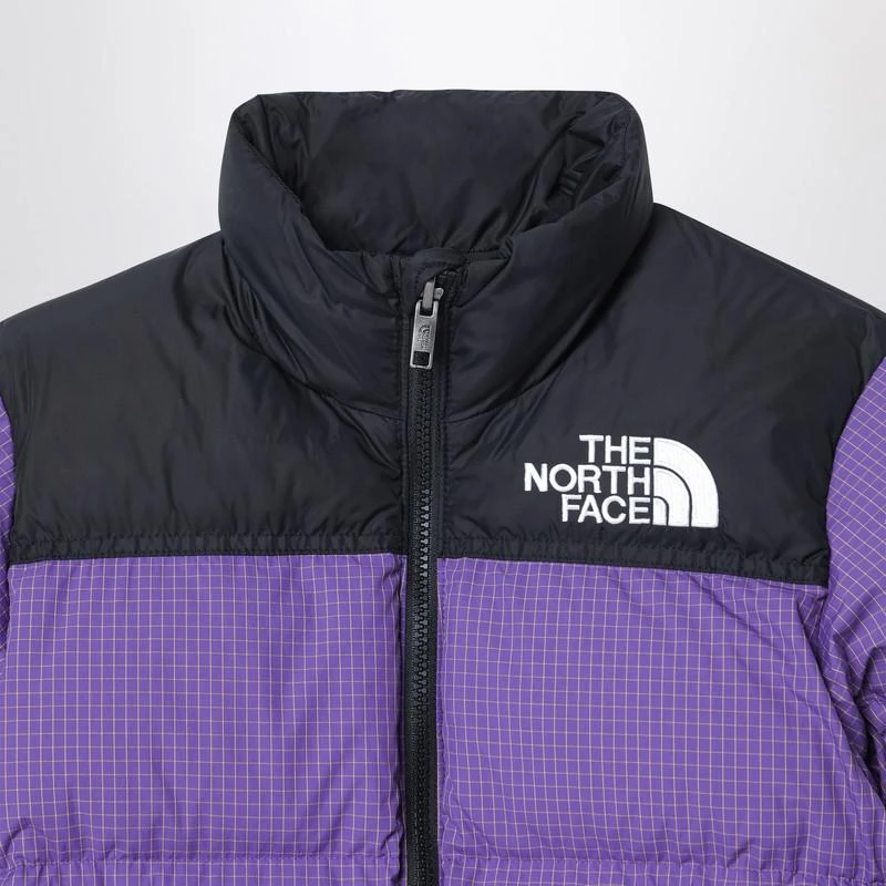 The North Face Retro Nuptse 1996 black/purple down jacket 3