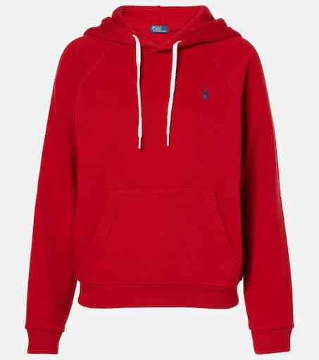 Ralph Lauren Cotton-blend fleece hoodie Women's Polo Shirts