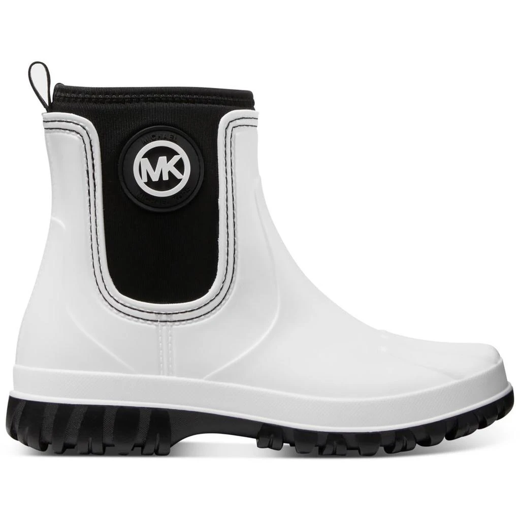 Michael Kors Tucker Rainbootie Womens Chunky Round Toe Rain Boots 2