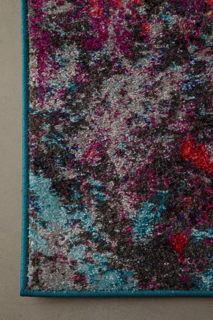 Urban Outfitters Santos Colorful Abstract Tufted Rug 5
