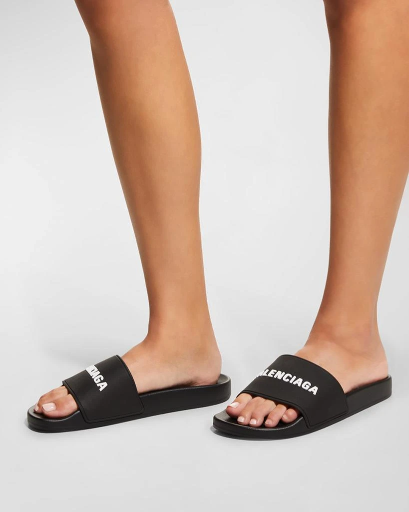 Balenciaga Pool Slide Sandals - Slippers - Free Shipping 