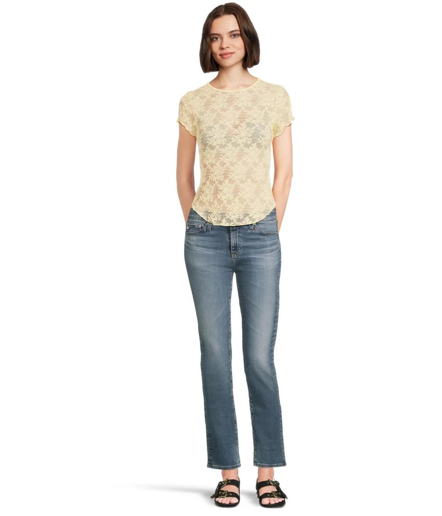 AG Mari High-Rise Slim Straight in 15 Years Shoreline 5