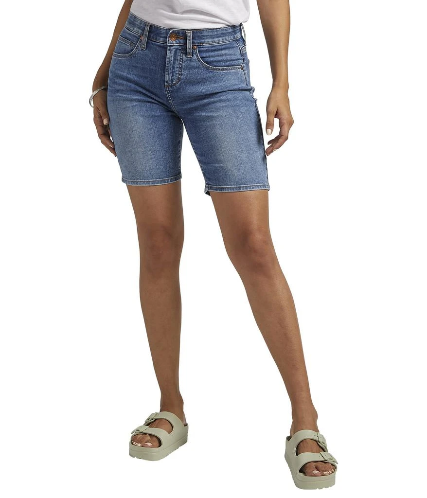 Jag Jeans Cecilia Mid-Rise 8" Shorts 1