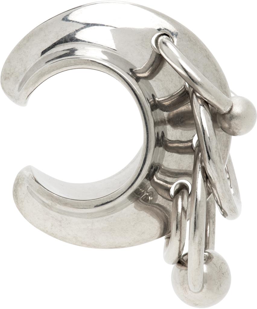 【関税込み】We11done シルバー Double Hoop リング We11done Silver Double Hoop Ring - Fashion Accessories