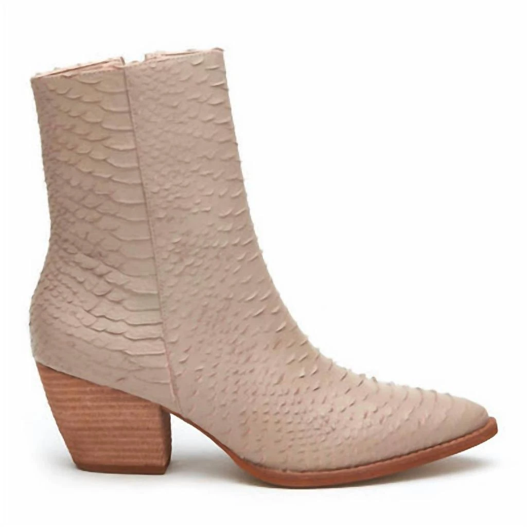 Matisse Matisse - Women's Caty Snakeskin Ankle Boots 1