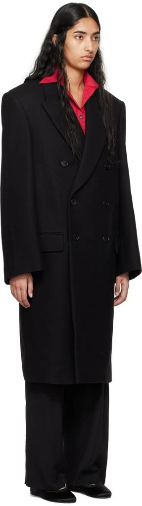 WARDROBE.NYC Black Hailey Bieber Edition Double-Breasted Coat 2