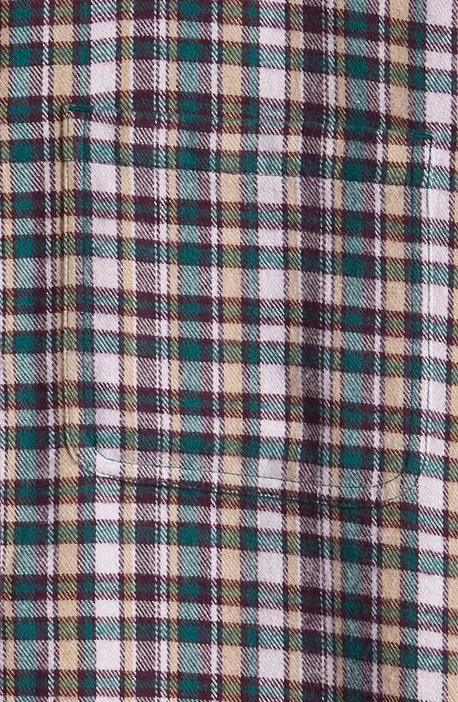 Treasure & Bond Kids' Oversize Plaid Cotton Button-Up Shirt 2