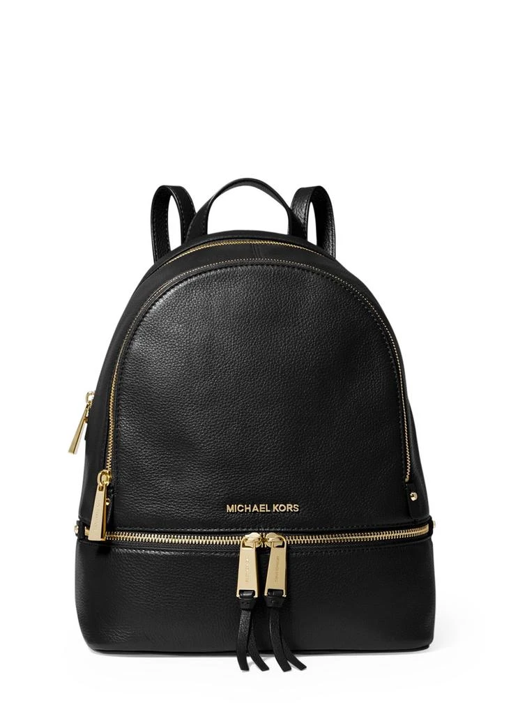 Michael Kors Rhea medium leather backpack 1