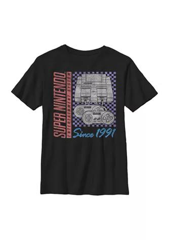 Nintendo Boys 4 7 Nineties Gamer Graphic T Shirt