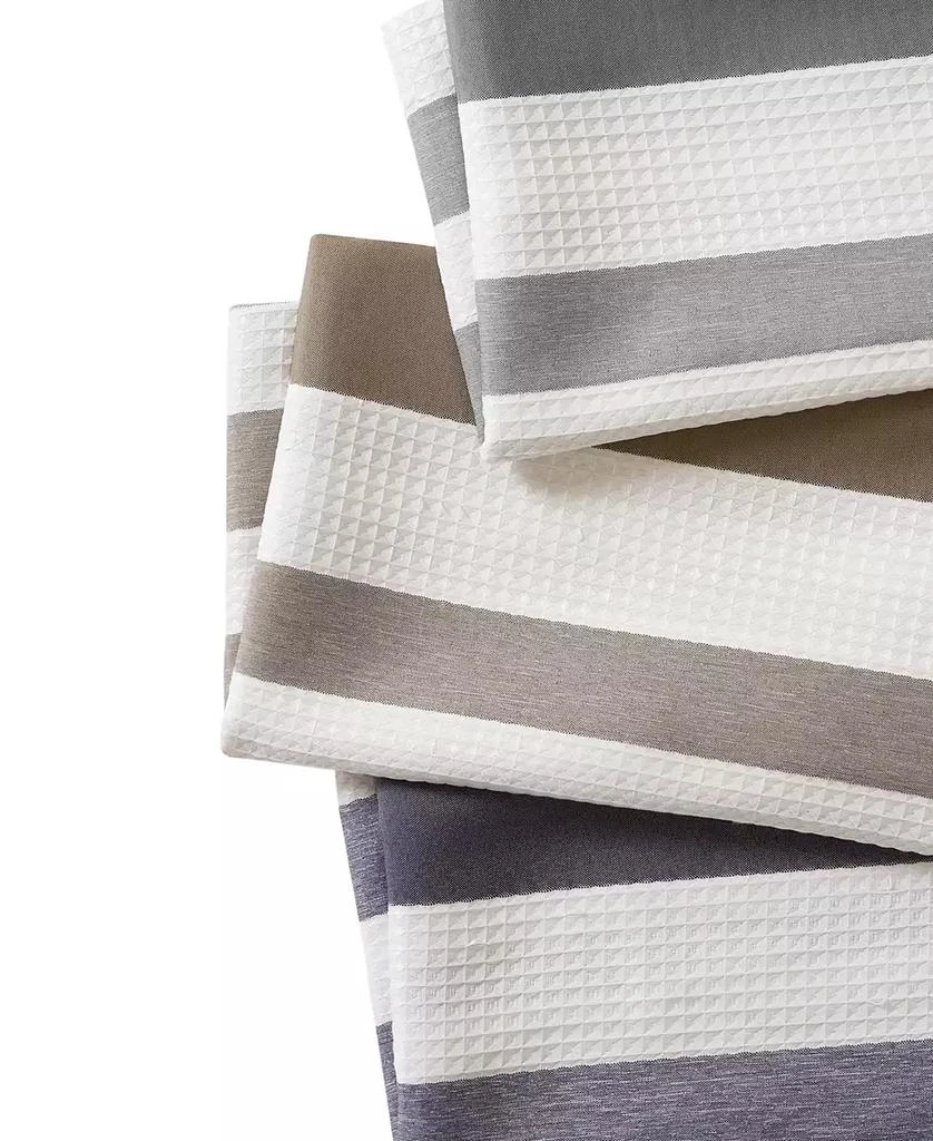 Madison Park Ariana Ombre Waffle Shower Curtain 7