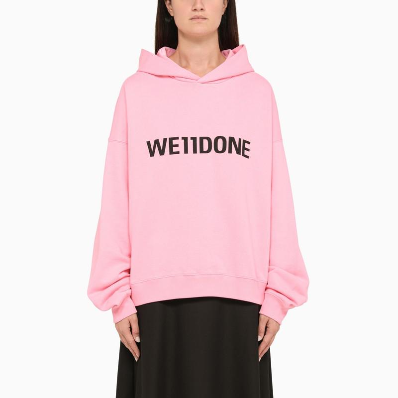 We11done Pink hoodie