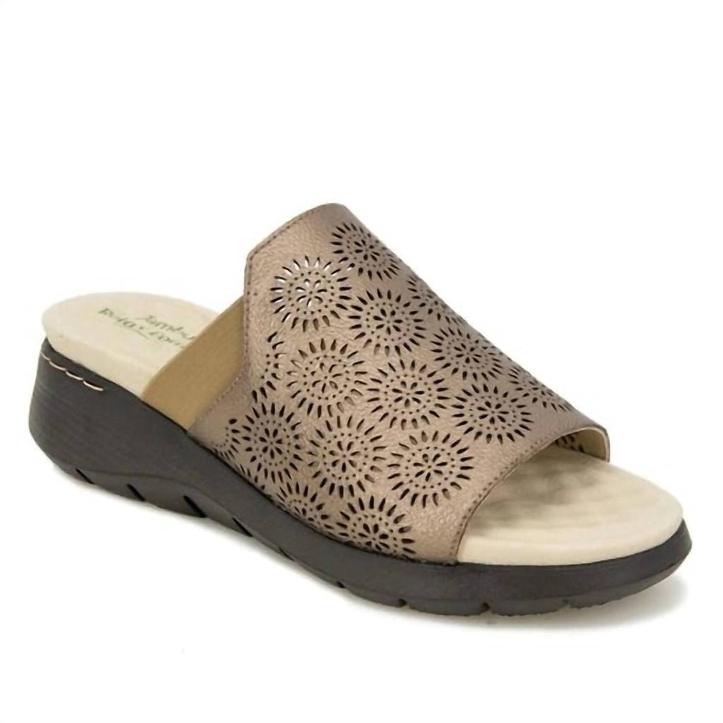 Jambu Queens Sandal In Pewter