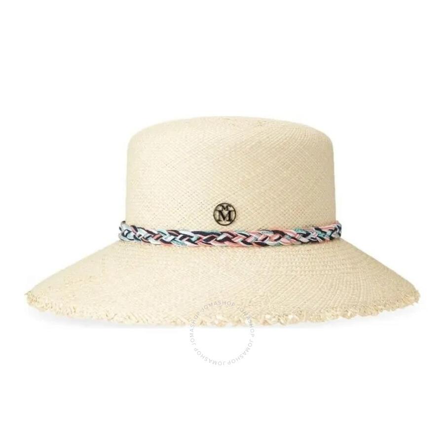 MAISON MICHEL Ladies Multicolor New Kendall Braided-Strap Hat