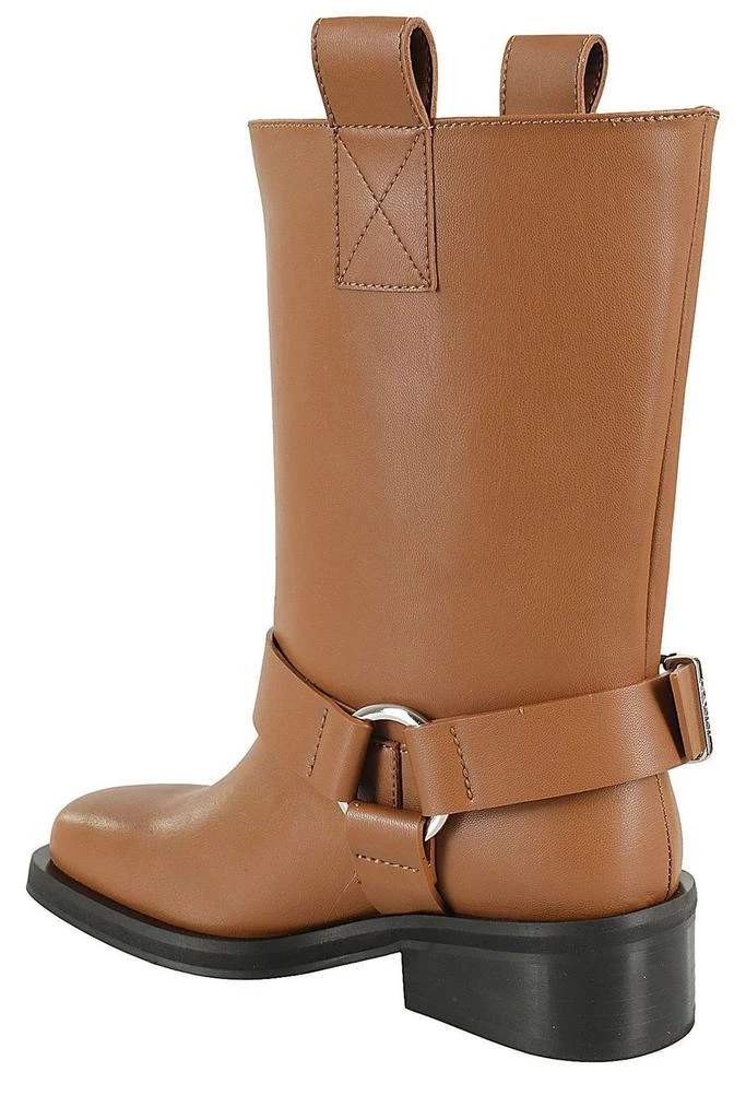 Ganni Ganni Square Toe Biker Boots 3