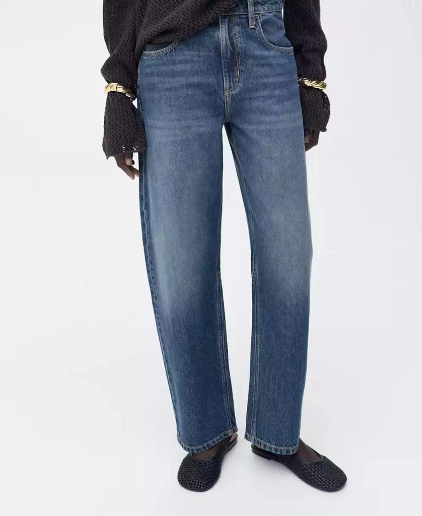 Mango Women's High-Rise Balloon Jeans 1