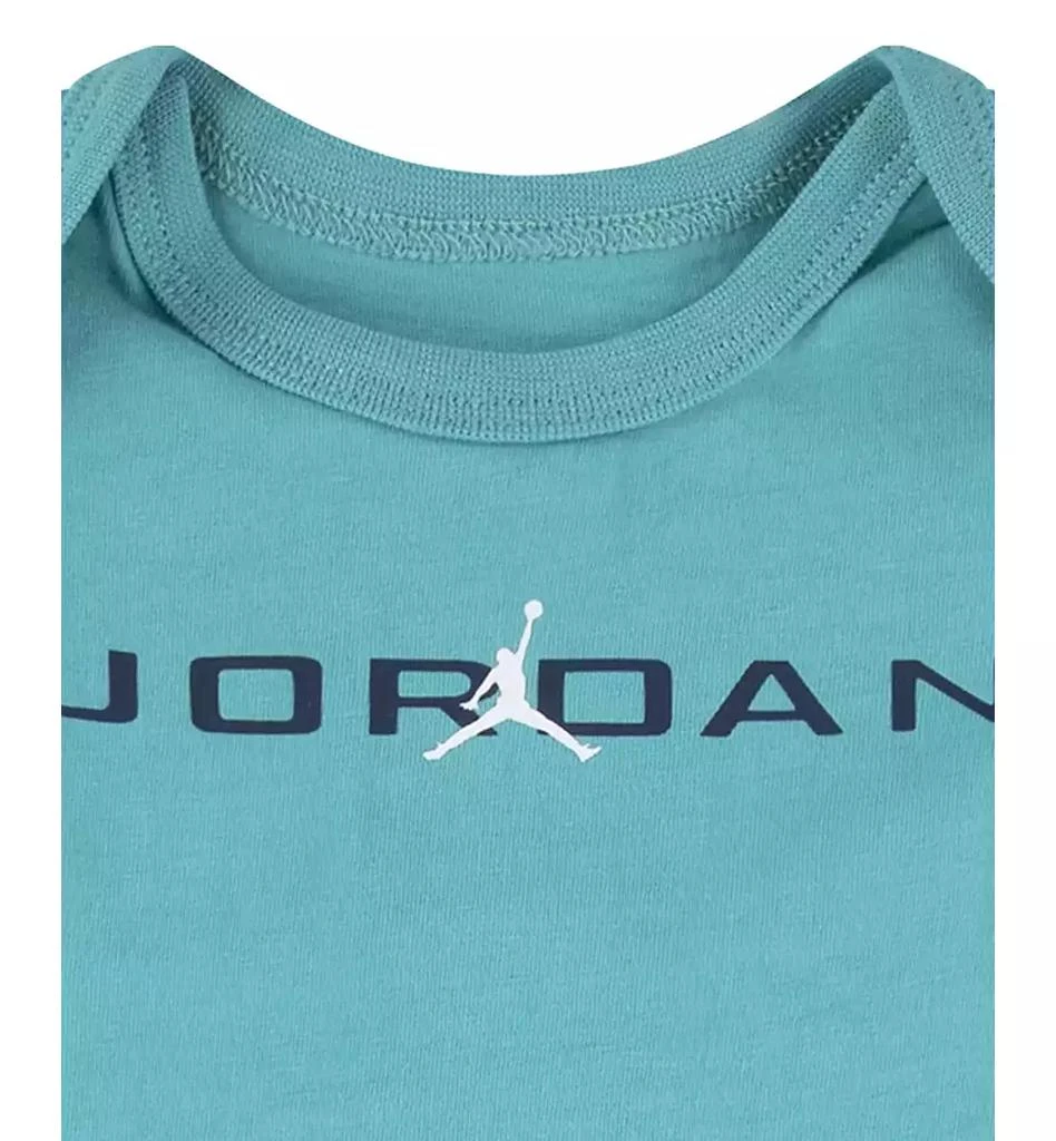 Jordan Baby Girl or Boy MJ Brooklyn Essentials Bodysuits, 3 Pack 4