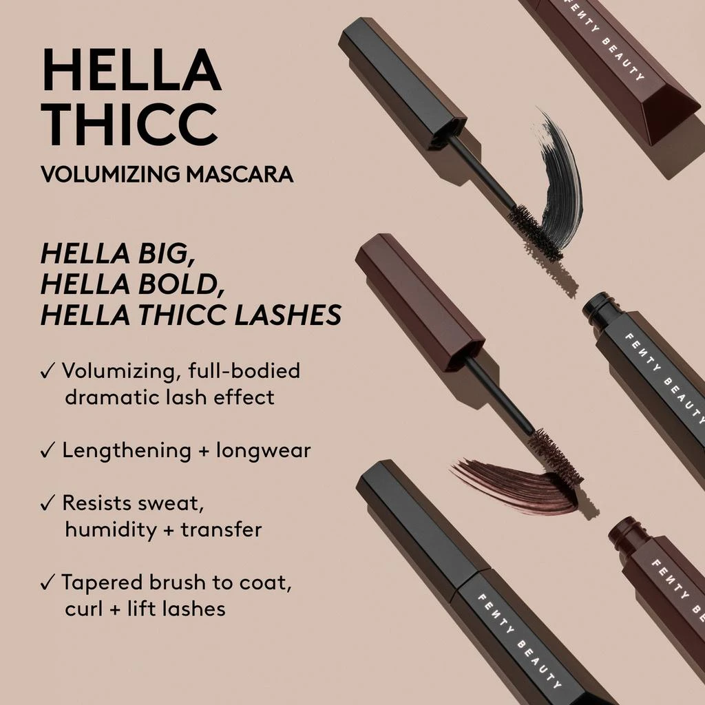 Fenty Beauty Hella Thicc Volumizing Mascara 6