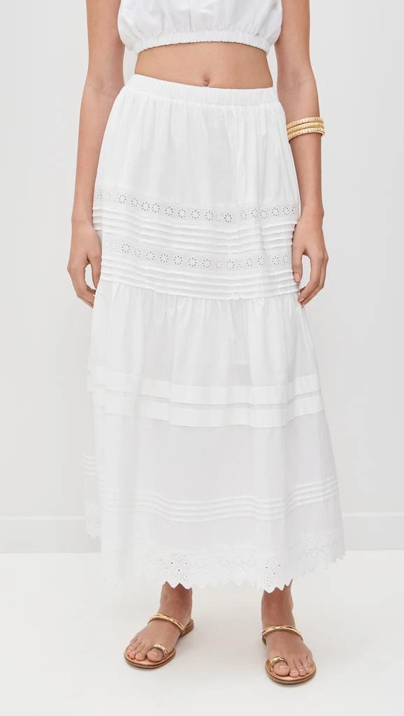 Pixie Market Cotton Eyelet Skirt 6