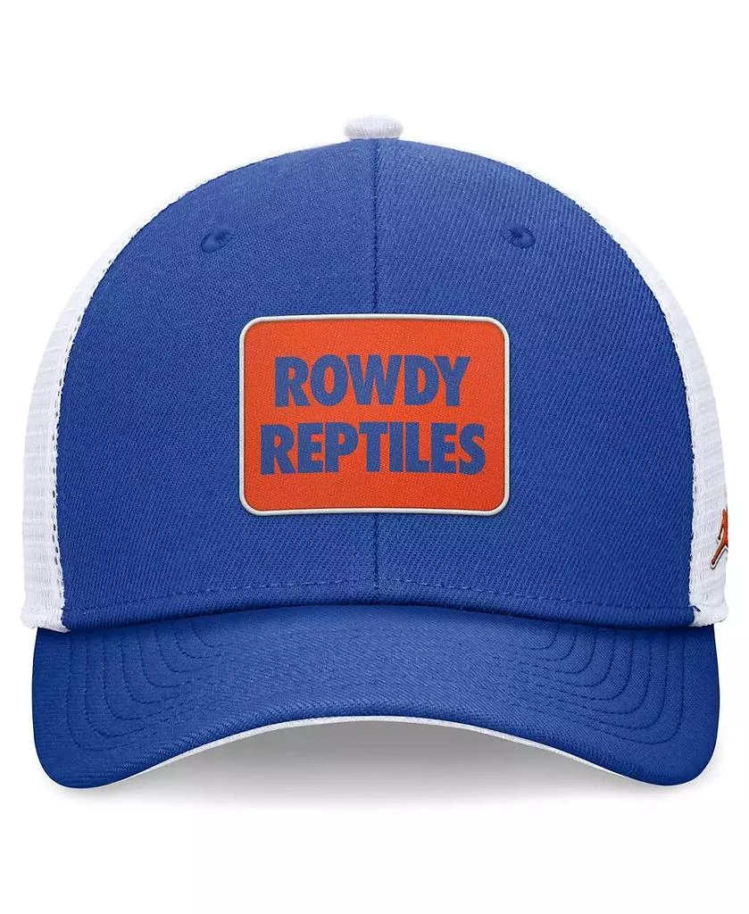 Jordan Men's Royal/White Florida Gators Local Rise Trucker Adjustable Hat 2