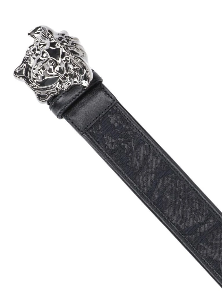 Versace "La Medusa" Belt – Black 3