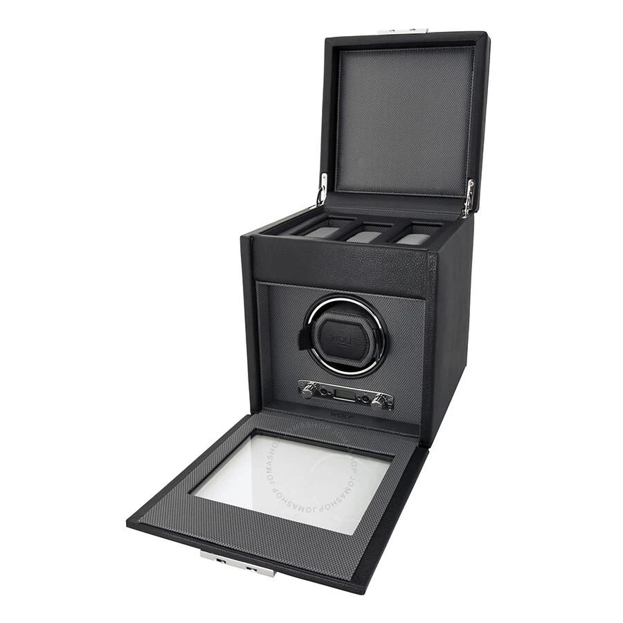 Wolf Viceroy Module 2.7 Single Watch Winder with Storage 456102 3