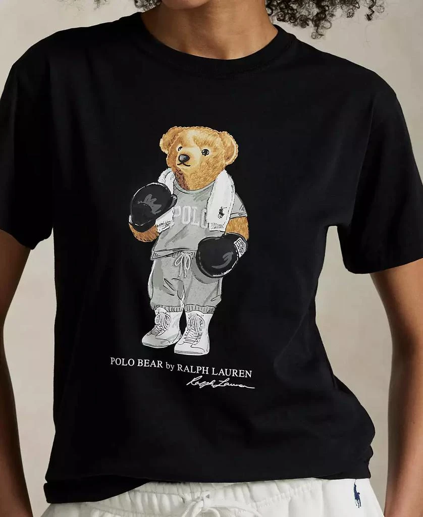Ralph Lauren Women's Polo Bear Cotton Jersey Tee 3