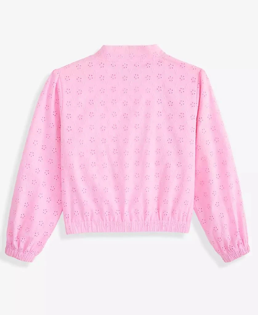 Epic Threads Girls
 5-20 Cotton Eyelet Bomber Jacket, Macy
s Exclusive 3