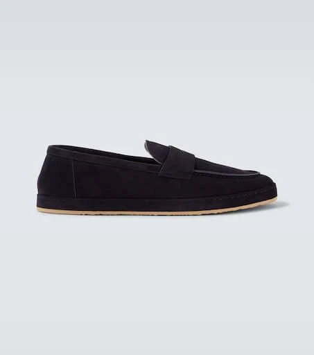 Brunello Cucinelli Suede penny loafers 1