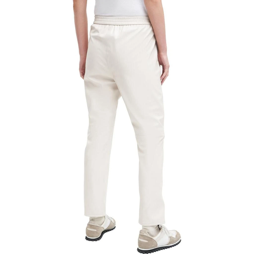 7 For All Mankind Womens Faux Leather High Rise Jogger Pants 2