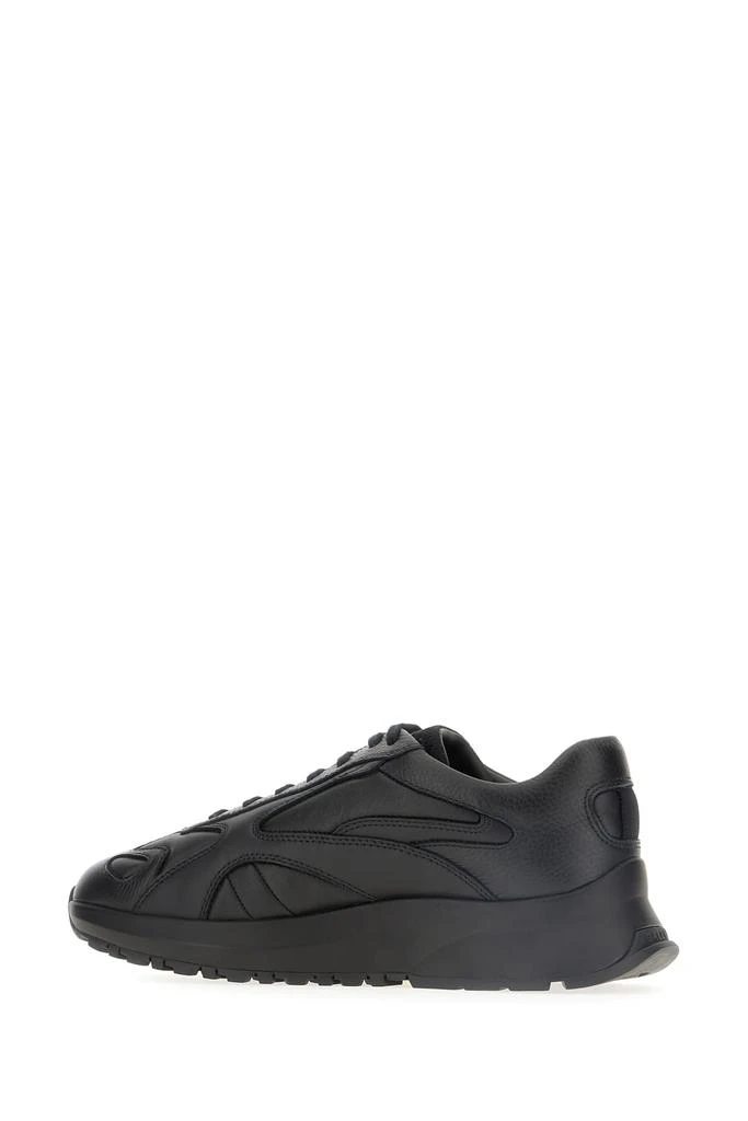 Bally Black Leather Sneakers 3