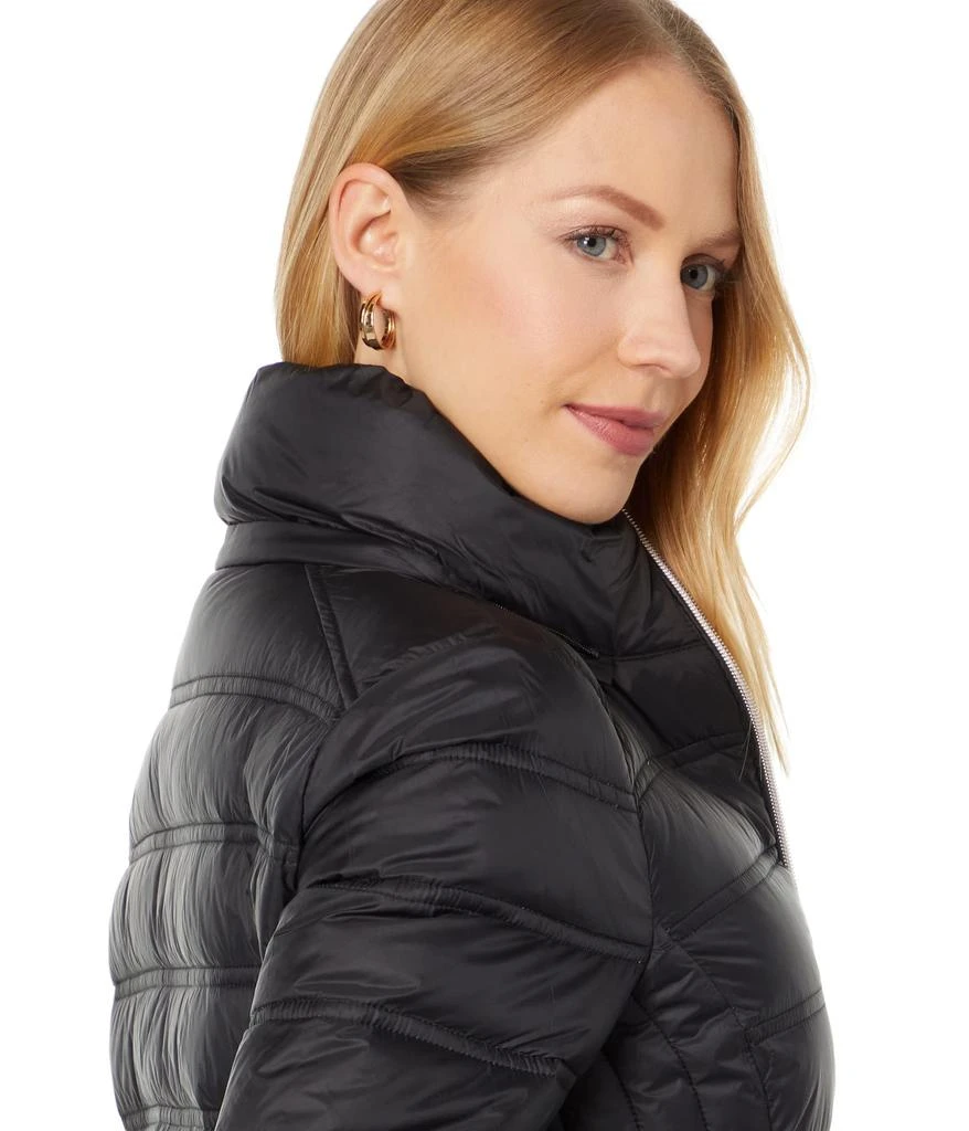 MICHAEL Michael Kors Zip Front Horizontal Quilt Packable Jacket M823157QZ 4