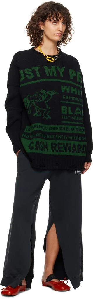 MM6 Silver 
Yellow Carabiner Necklace 3