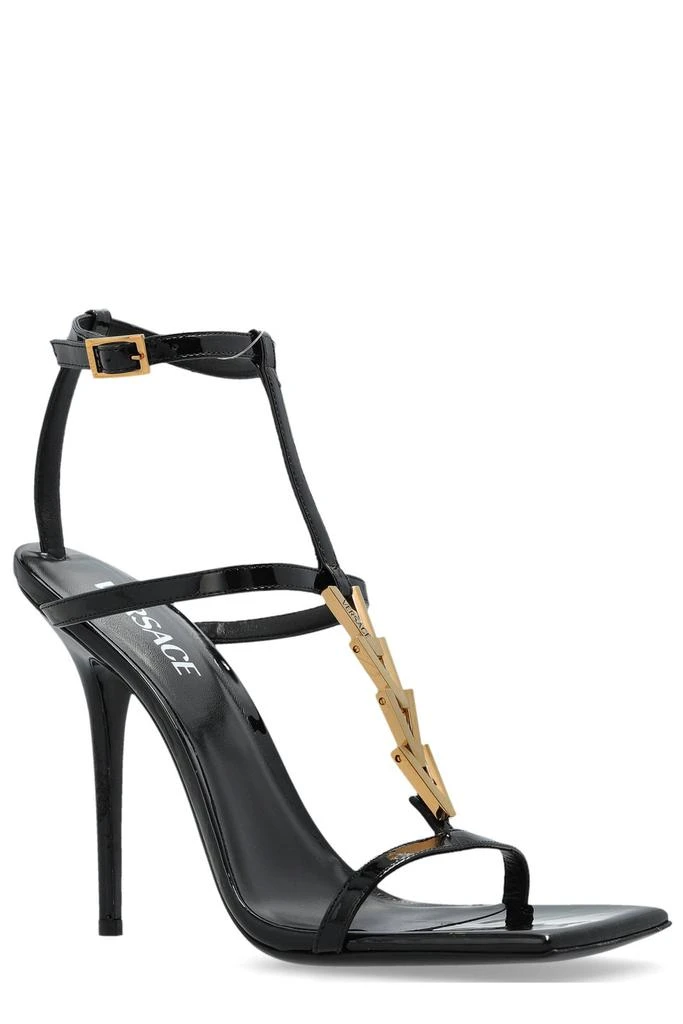 Versace Versace V2025 Chain Square-Toe Sandals 2