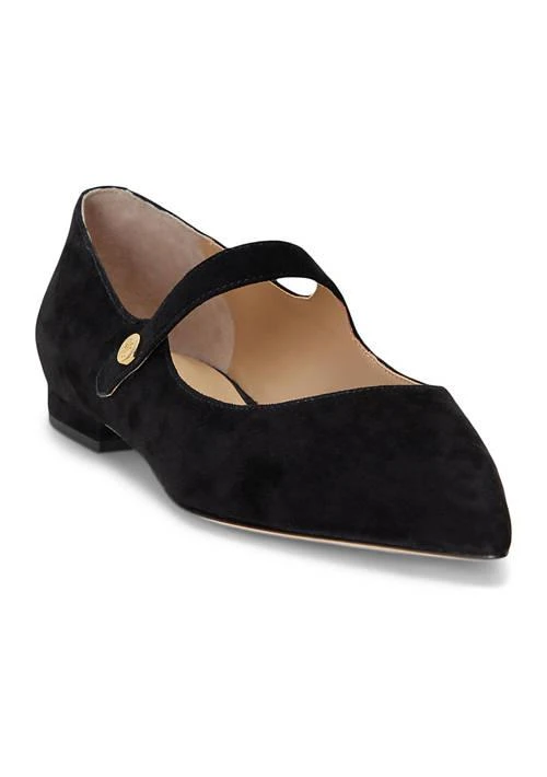 Ralph Lauren Ralph Lauren Londyn Suede Mary Jane Flats 1