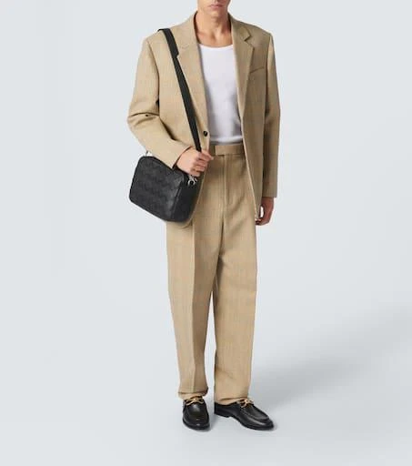 Bottega Veneta Intrecciato leather camera bag 7