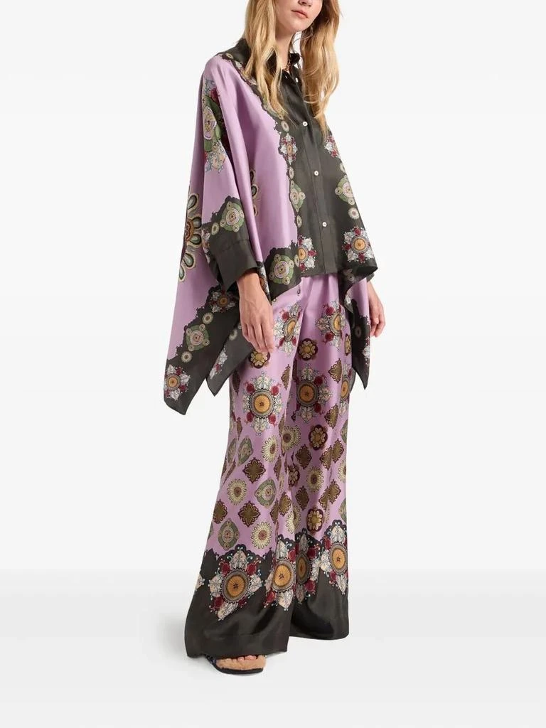 LA DOUBLE J La Doublej Foulard Silk Jacket 4