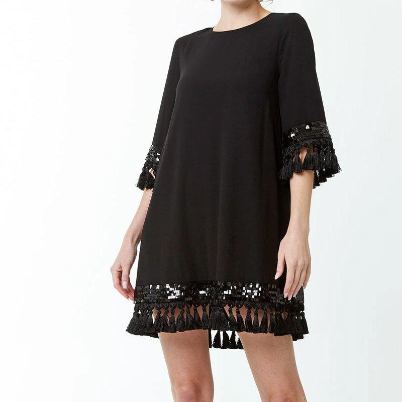 Mestiza Shimmy Shimmy Tassel Dress 1