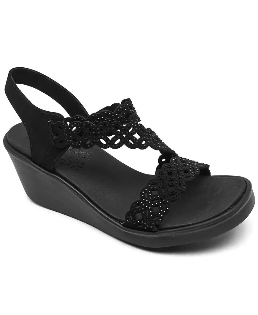 SKECHERS Women's Cali Rumble On - Sassier Dayz Sandals 1