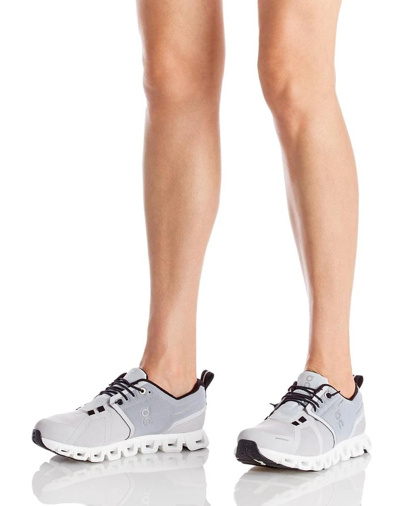 On Women's Cloud 5 Waterproof Low Top Sneakers 2