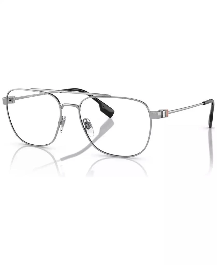 Burberry Men's Square Eyeglasses, BE1377 55 1
