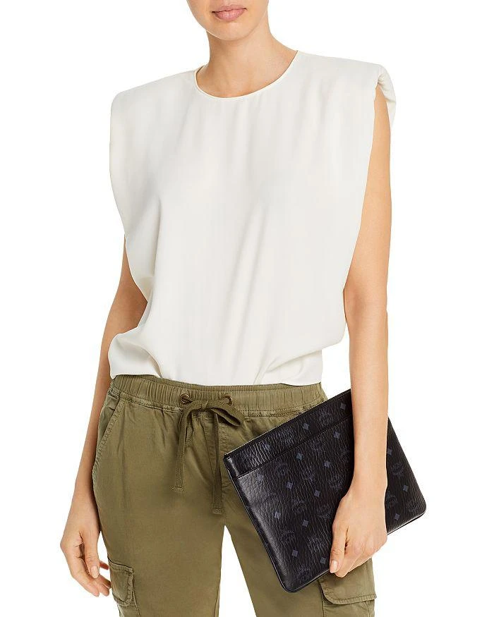 MCM Visetos Pouch Crossbody 2