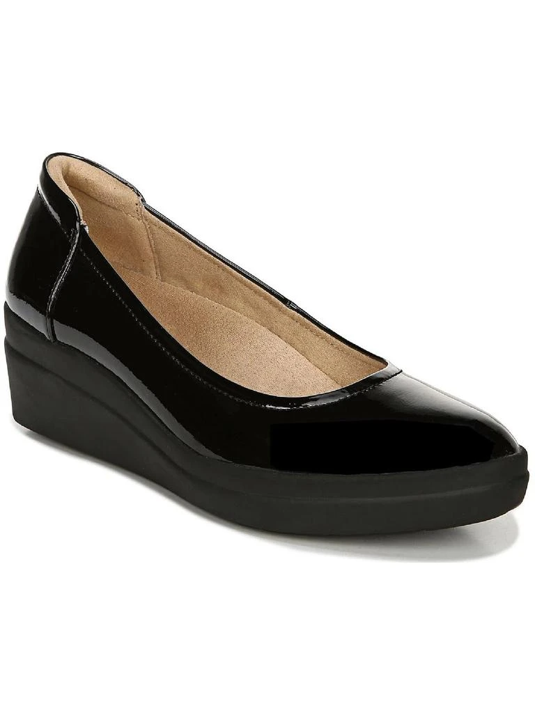 Naturalizer Sam Womens Almond Toe Wedge Heels 6