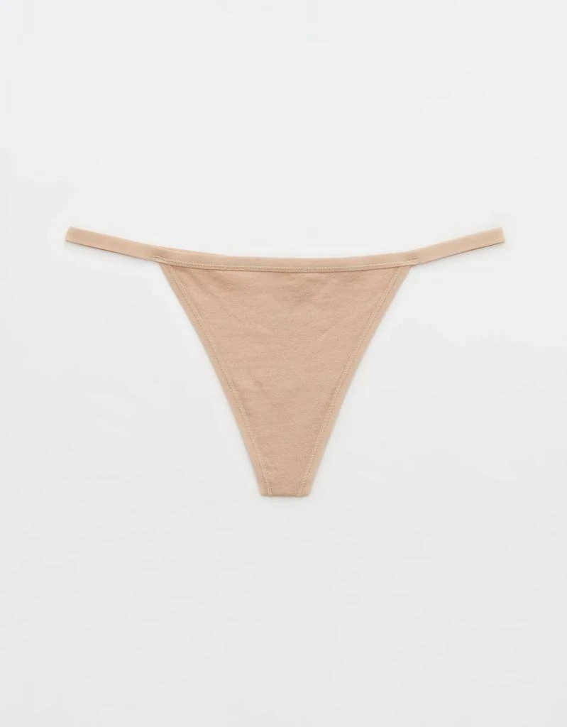 Aerie Superchill Cotton String Thong Underwear 1