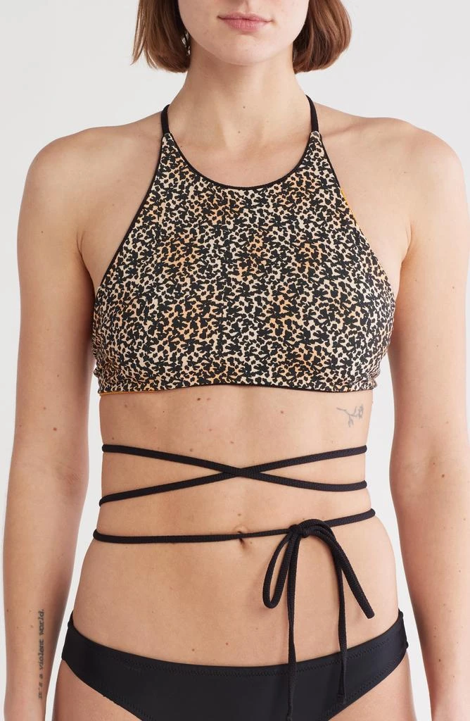 Maaji Midnight Black Babydoll Bikini Top 3
