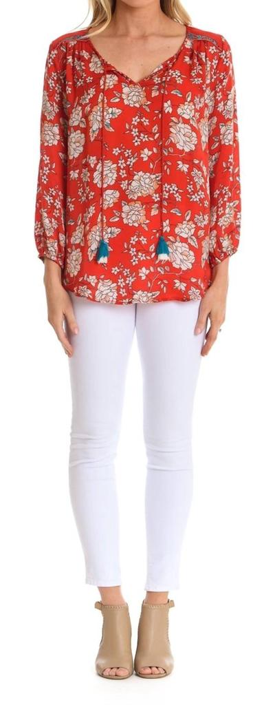 Tolani Janessa Top In Red