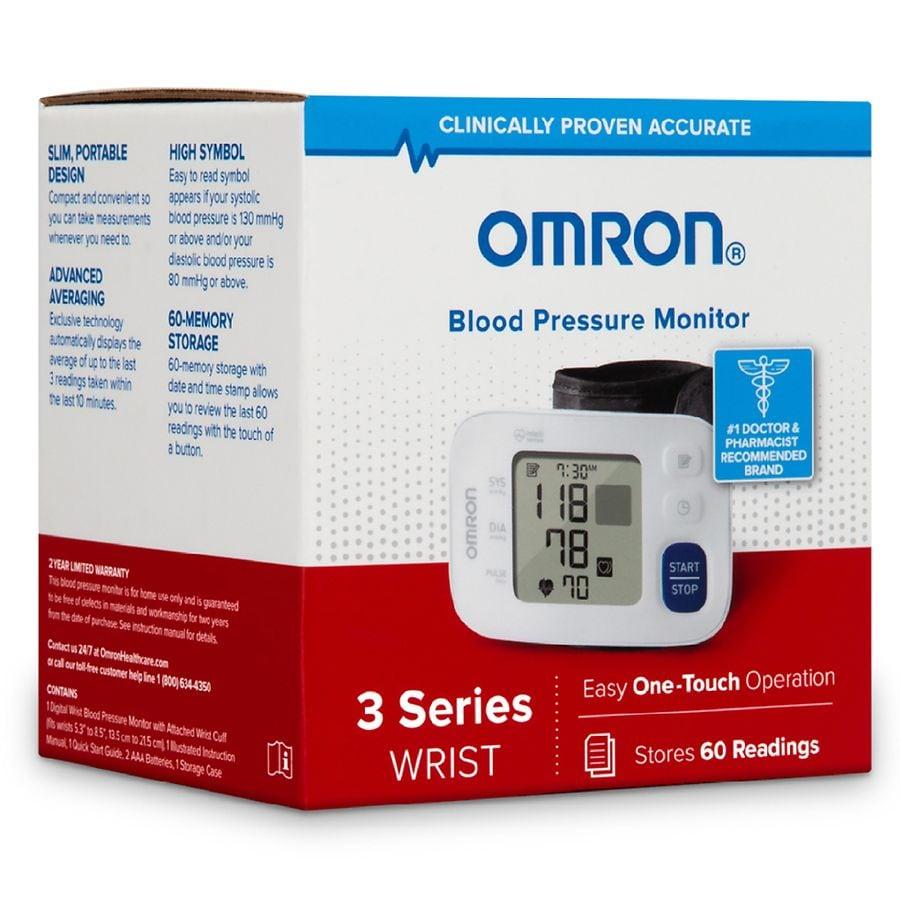 omron 3 Series Wrist Blood Pressure Monitor (BP6100)